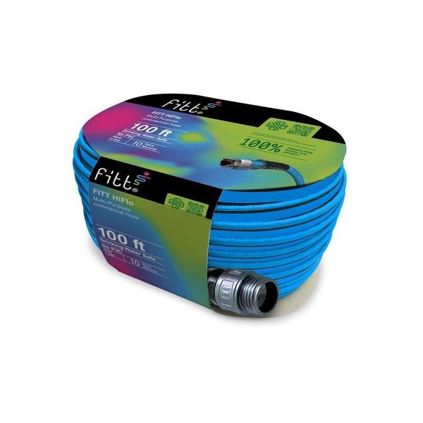 Fitt HiFlo 100 ft. L Medium Duty Commercial Grade Lightweight Garden Hose FFH51200